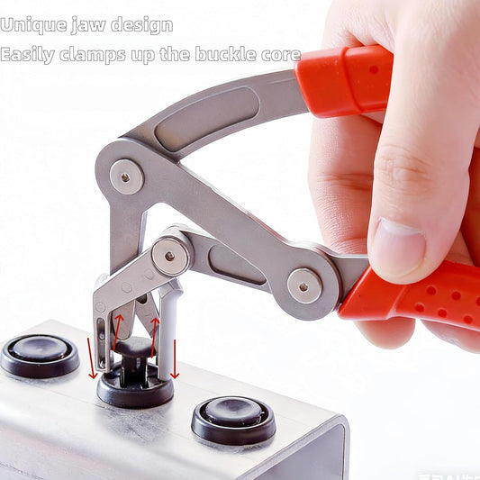 Car Clip Pliers & Trim Removal Tool. Spring-Loaded Fastener Rivet Remover for Auto Door Panels