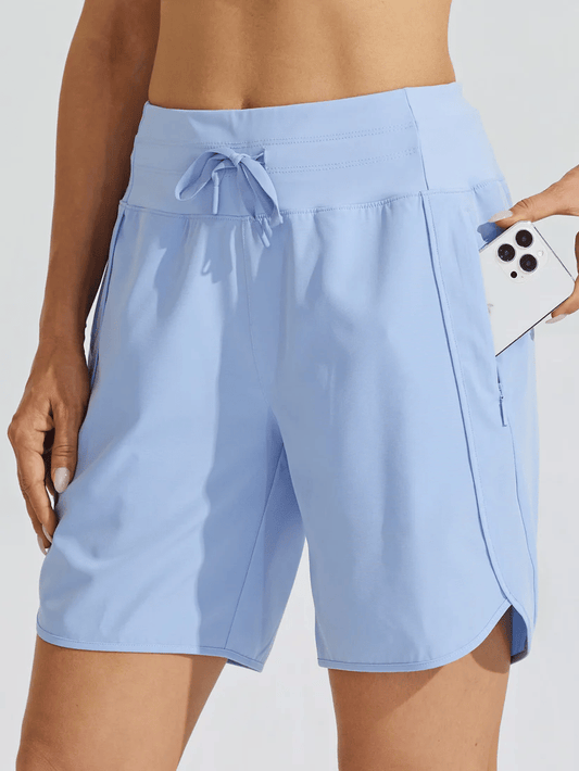 Limited Time Offer 50% -Beyond Sport: Redefine Your Everyday Active Style | Women's 7 High Waist Versatile Shorts